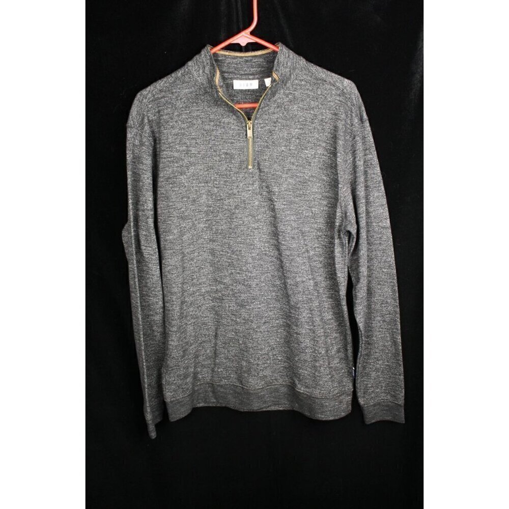 ROWM Quarter Zip Cotton Shirt Size Medium